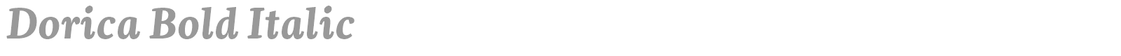 Dorica font preview